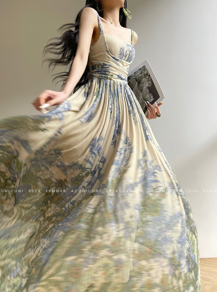 Aconiconi｜Tulle Treasure Long Summer Dress