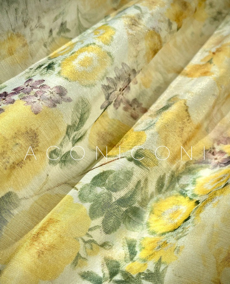 Aconiconi｜Petal Perfection Long Summer Dress