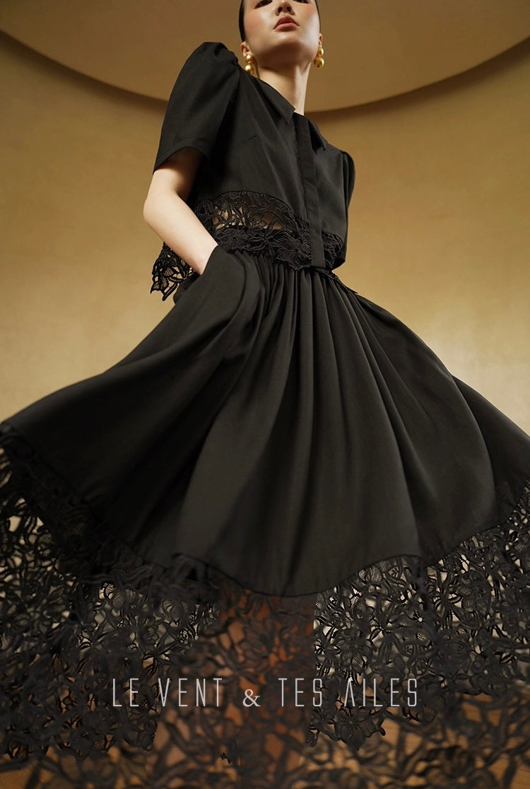 LE VENT & TES AILES | Swan Embrace Skirt Set