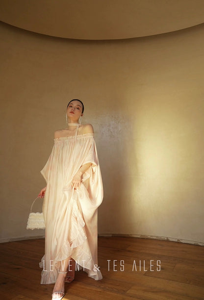 LE VENT & TES AILES | Rosalie Rouge Flowy Dress