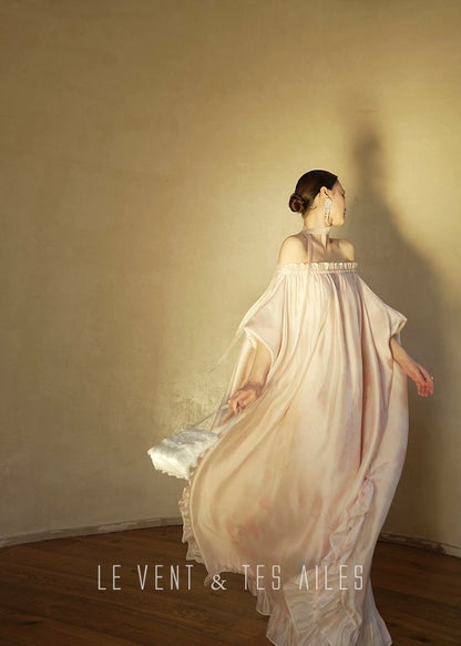 LE VENT & TES AILES | Rosalie Rouge Flowy Dress