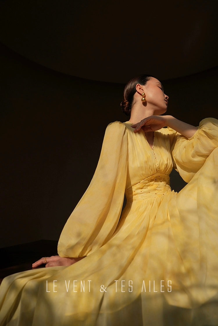LE VENT & TES AILES | Marigold Muse Long Dress