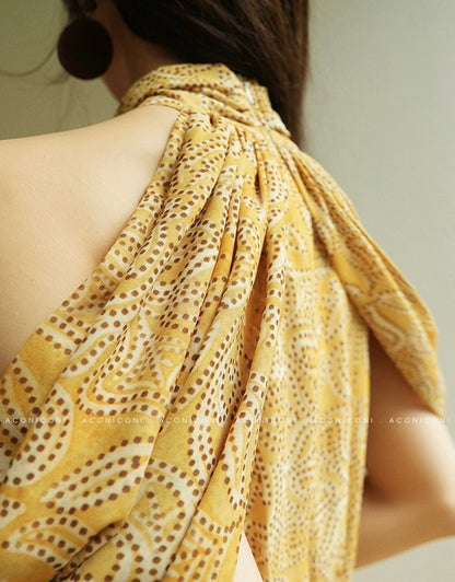 Aconiconi｜Diana’s Secret off-shoulder Dress