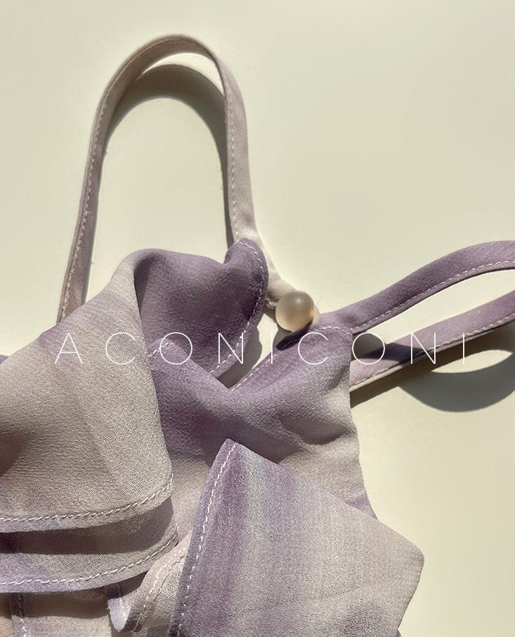 Aconiconi | Clematis Ruffles Romantic Long Dress