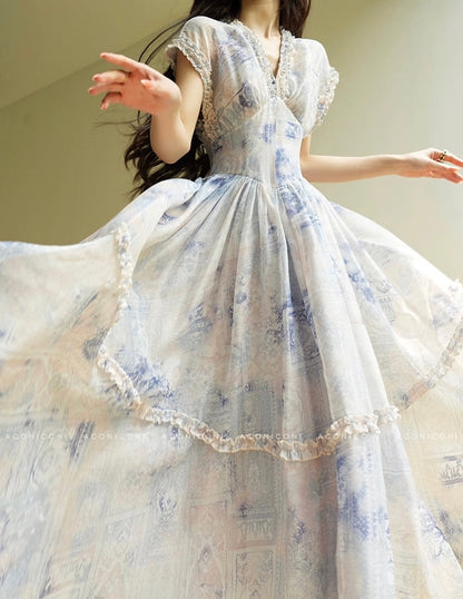 Aconiconi ｜Sunday Belle Elegant Dress