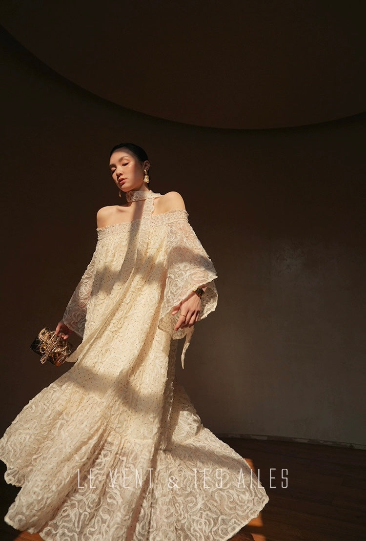 LE VENT & TES AILES | Lily & Lace Off Shoulder Dress