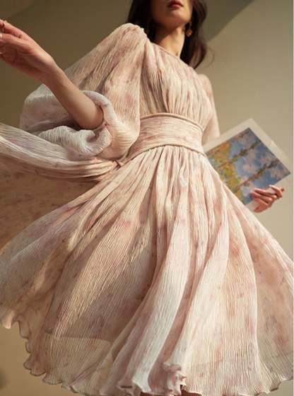 Aconiconi | Blush Reverie Short Dress