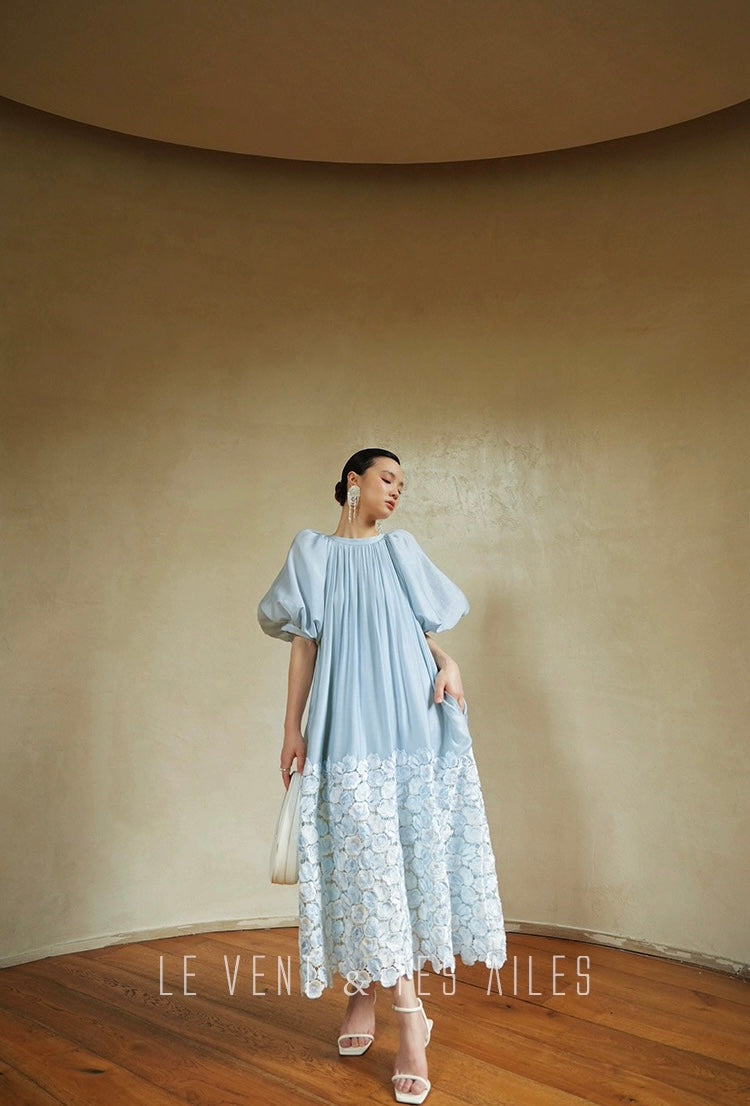 LE VENT & TES AILES | Azure Romance Dress