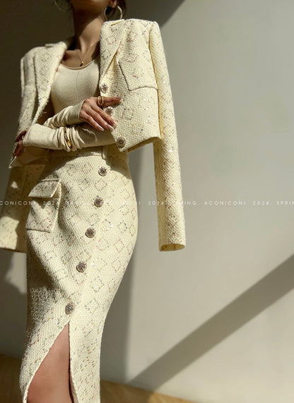 Aconiconi | Mid Winter Skirt Suit