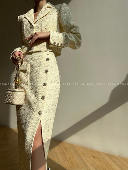 Aconiconi | Mid Winter Skirt Suit