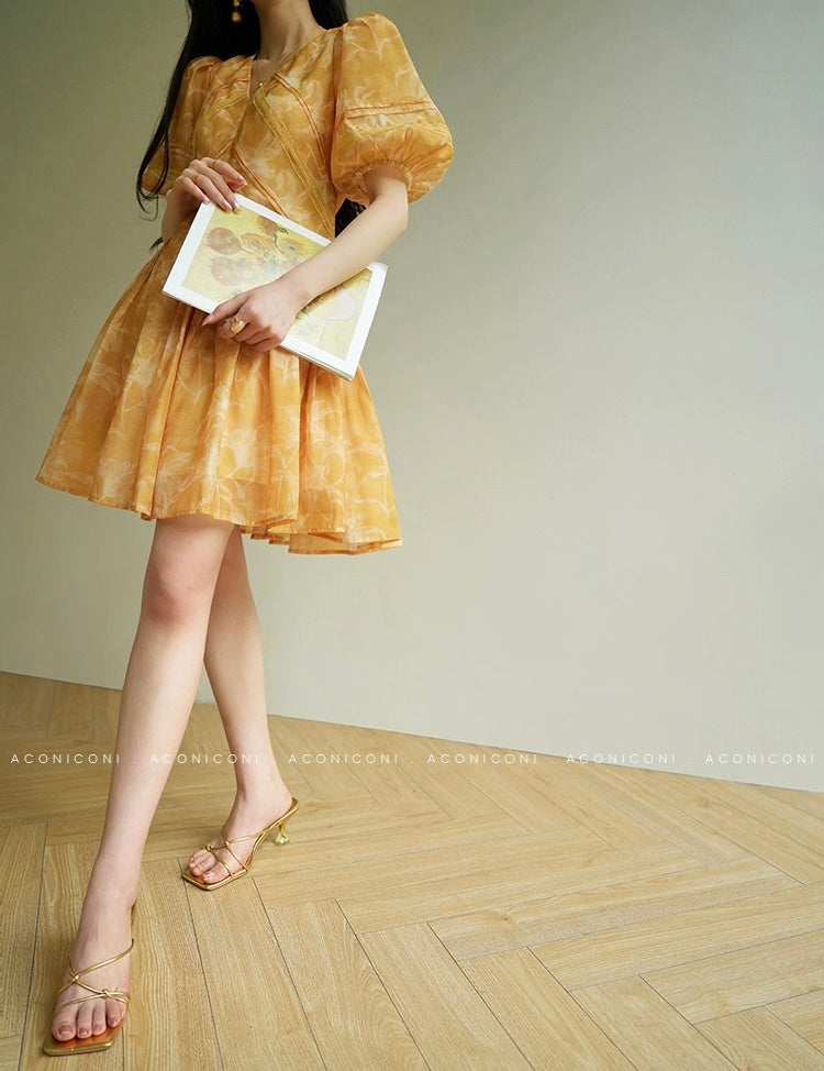 Aconiconi｜Clementine Kiss Summer Dress