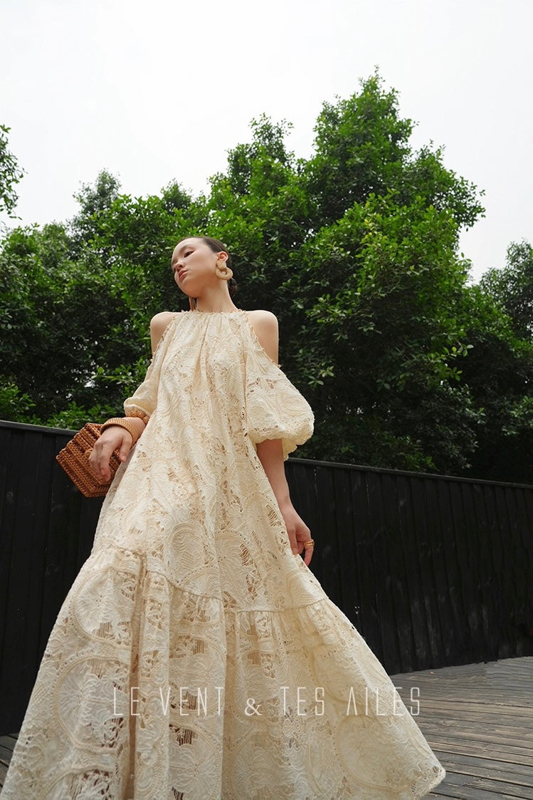 LE VENT & TES AILES | Dawn of Lace Flowy Dress