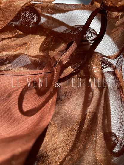 LE VENT & TES AILES | Miel Lumière Evening Dress