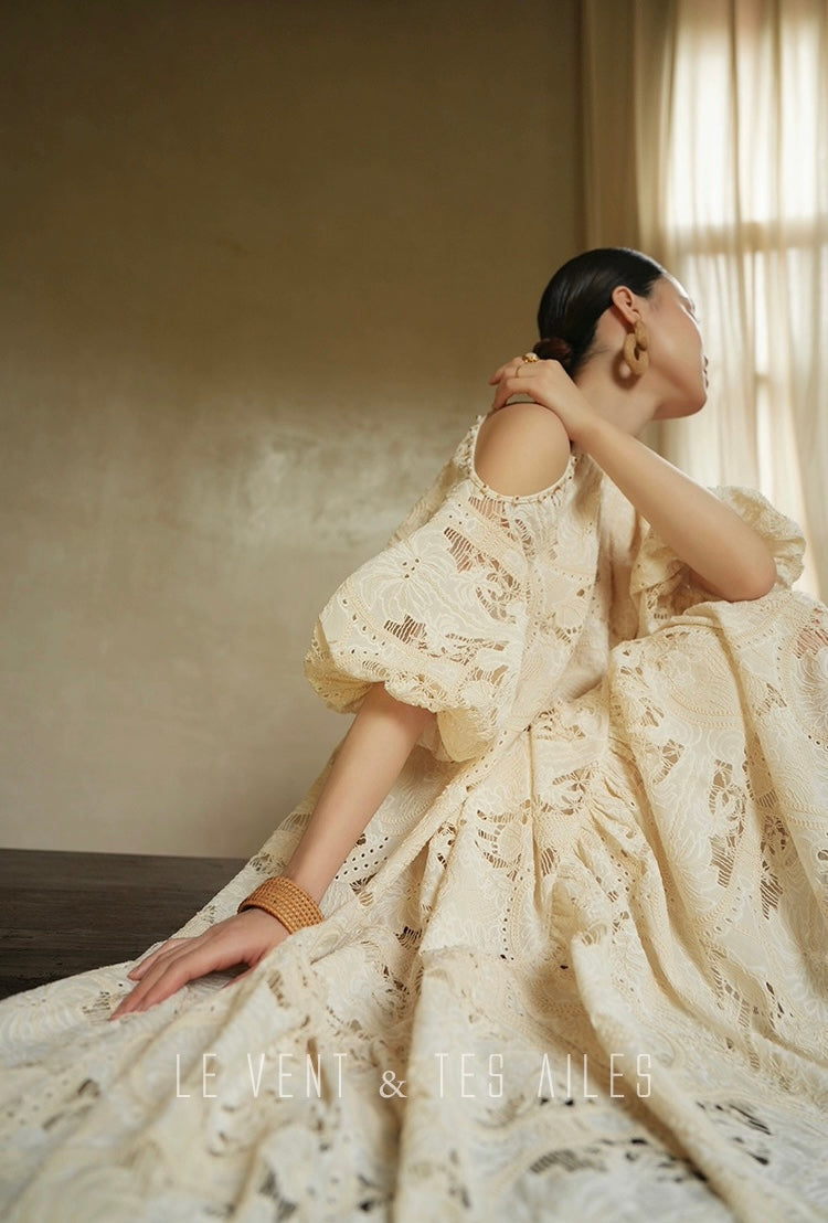 LE VENT & TES AILES | Dawn of Lace Flowy Dress