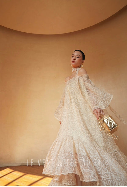 LE VENT & TES AILES | Lily & Lace Off Shoulder Dress