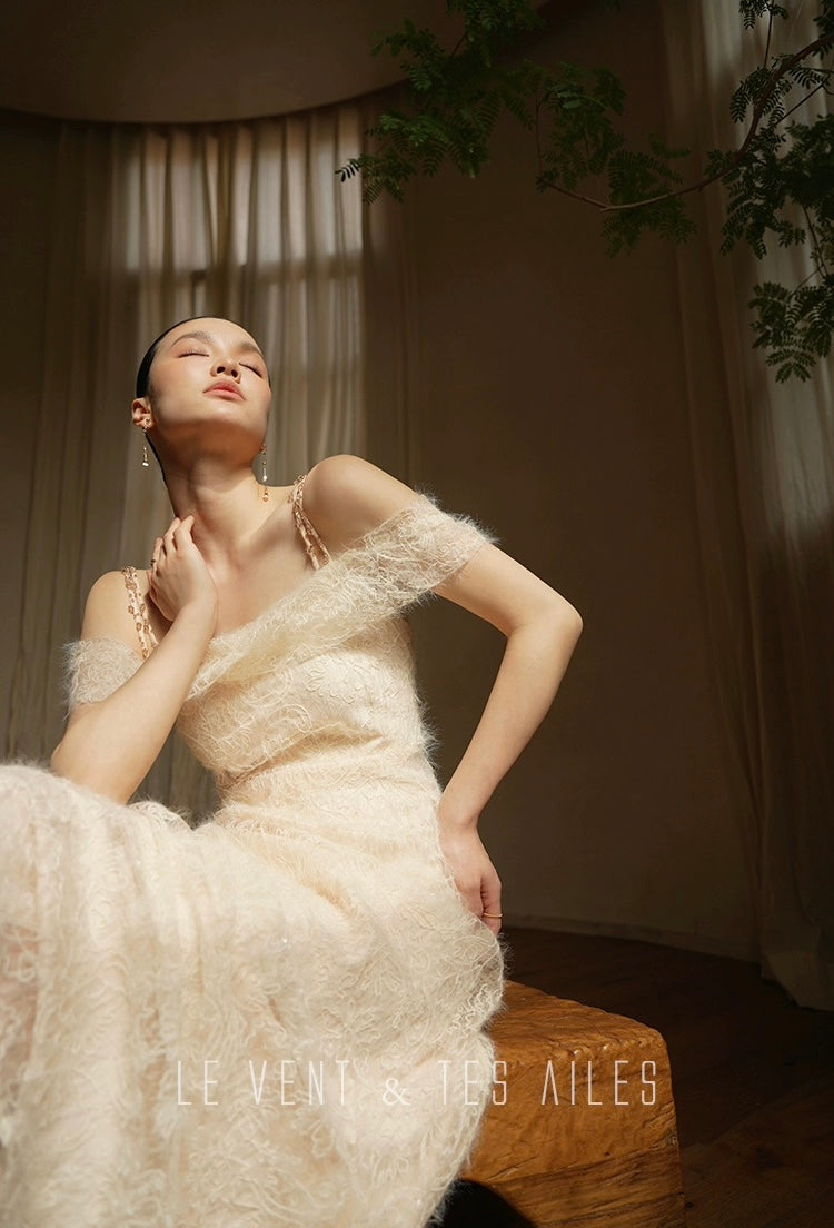 LE VENT & TES AILES | Vienna Whisper Off Shoulder Dress