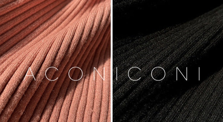 Aconiconi | Light Dream Elegant Knitted Dress