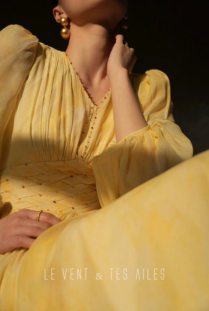 LE VENT & TES AILES | Marigold Muse Long Dress