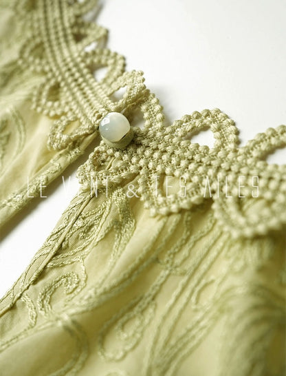 LE VENT & TES AILES | Écriture Fine Skirt Set