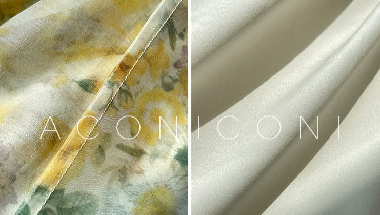 Aconiconi｜Petal Perfection Long Summer Dress