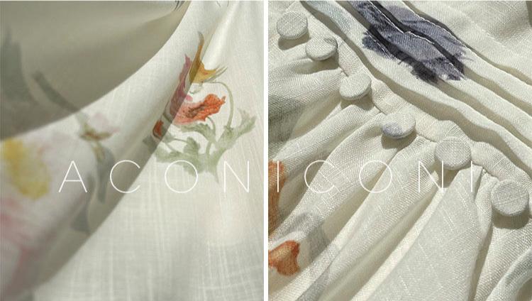 Aconiconi｜Ivory Daydream Long Summer Dress