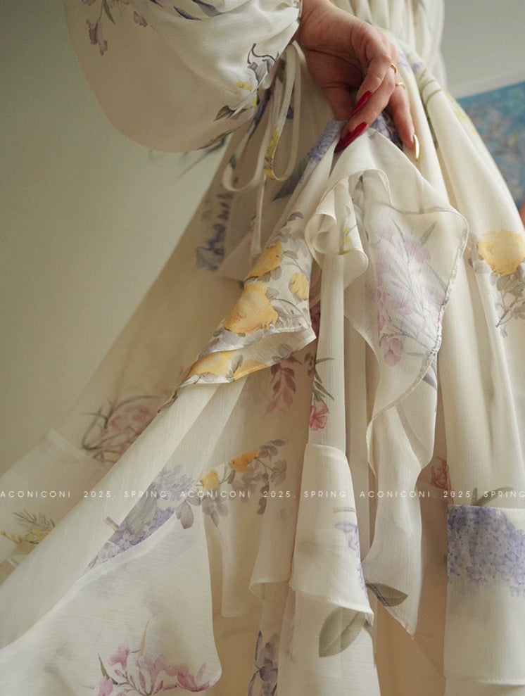 Aconiconi | Fleur de Lune Flowy Dress