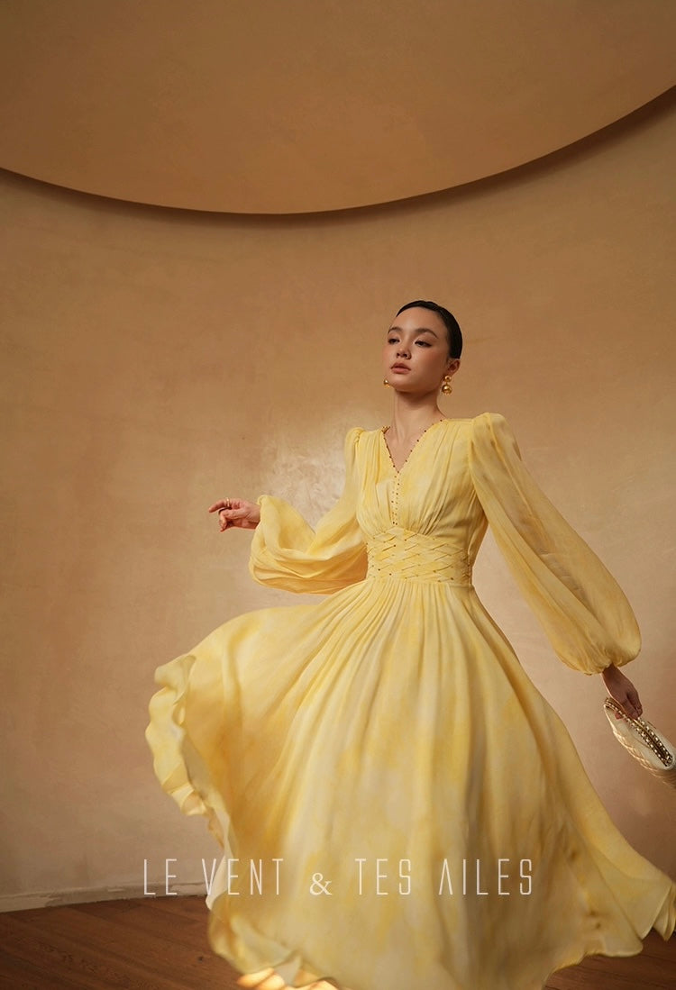 LE VENT & TES AILES | Marigold Muse Long Dress