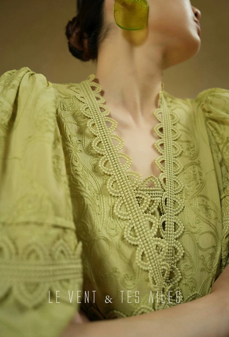 LE VENT & TES AILES | Écriture Fine Skirt Set