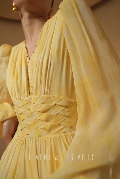 LE VENT & TES AILES | Marigold Muse Long Dress