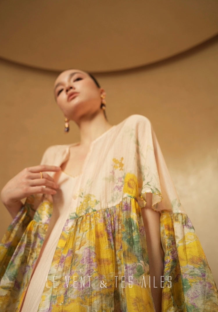 LE VENT & TES AILES | Amber Bloom Dress Set