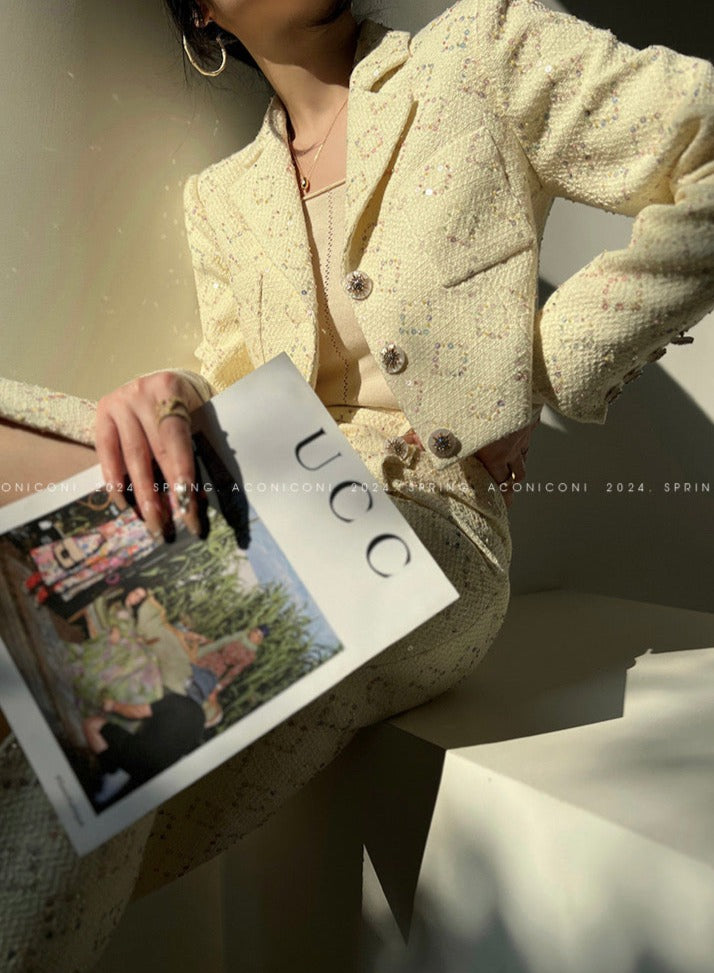 Aconiconi | Mid Winter Skirt Suit