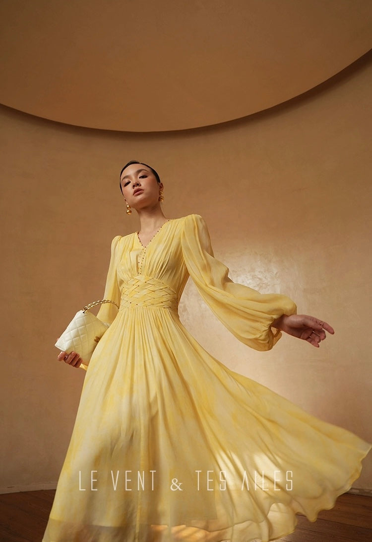 LE VENT & TES AILES | Marigold Muse Long Dress