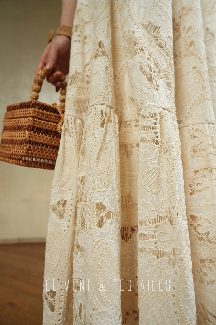 LE VENT & TES AILES | Dawn of Lace Flowy Dress