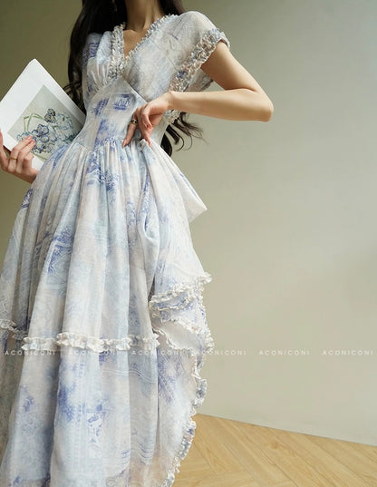 Aconiconi ｜Sunday Belle Elegant Dress