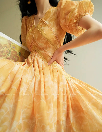 Aconiconi｜Clementine Kiss Summer Dress