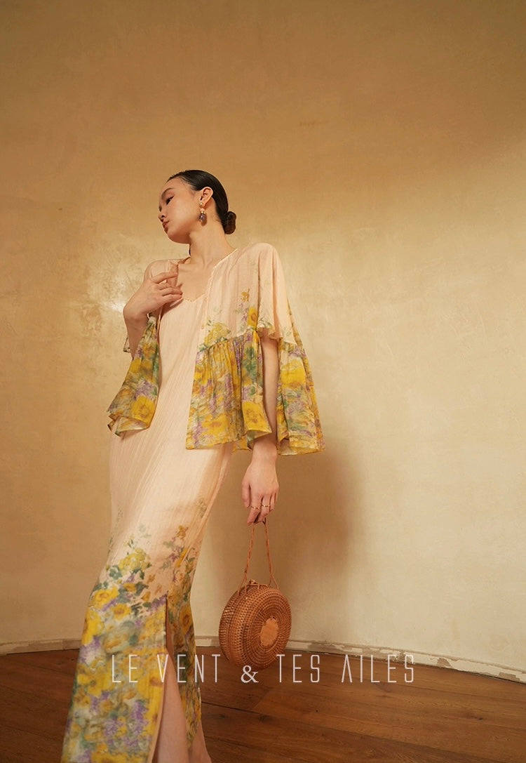 LE VENT & TES AILES | Amber Bloom Dress Set