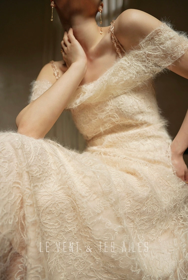 LE VENT & TES AILES | Vienna Whisper Off Shoulder Dress