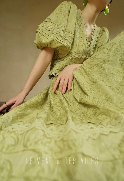 LE VENT & TES AILES | Écriture Fine Skirt Set