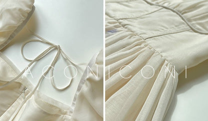 Aconiconi｜Florentia Long Princess Skirt Summer Dress