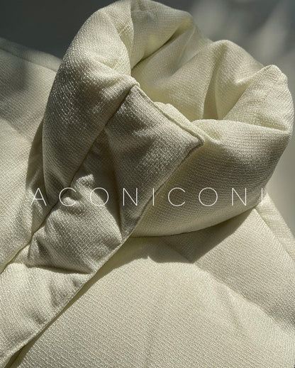 Aconiconi | Puff Sleeveless Winter Jacket