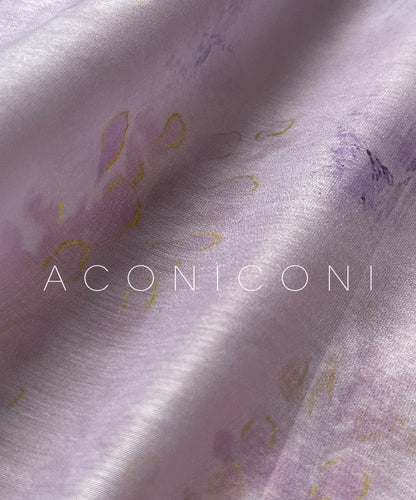 Purple Garden Cloud Romantic Dress