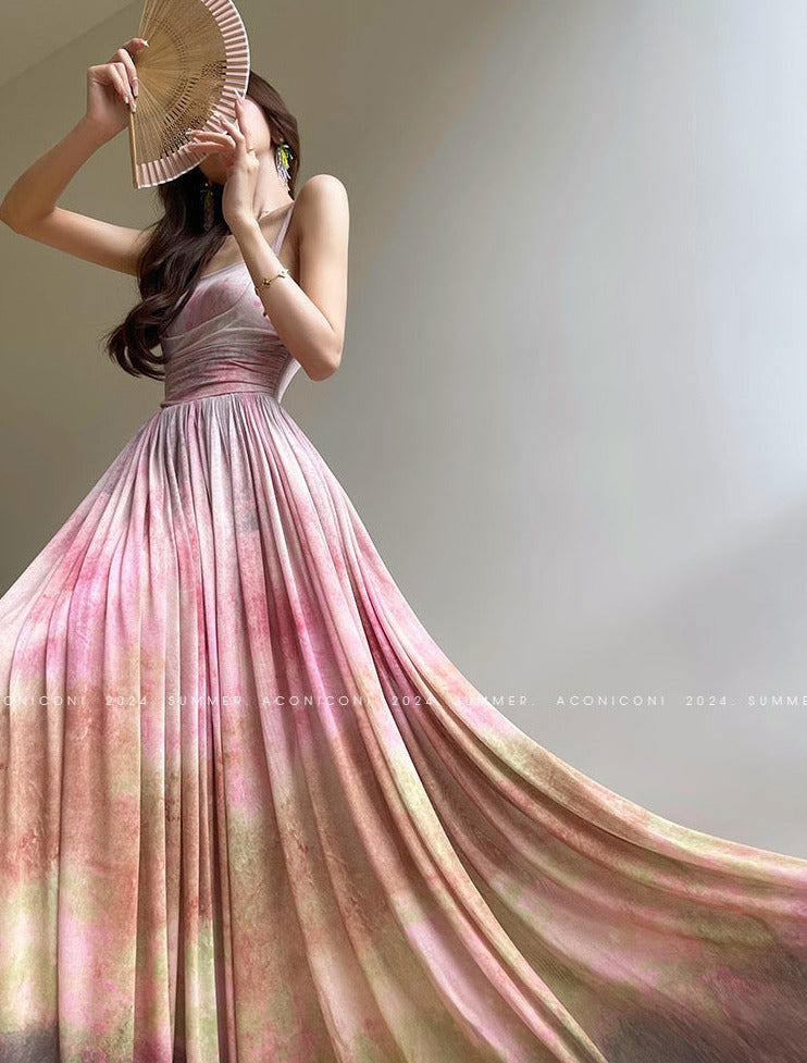 Aconiconi｜Tulle Treasure Long Summer Dress