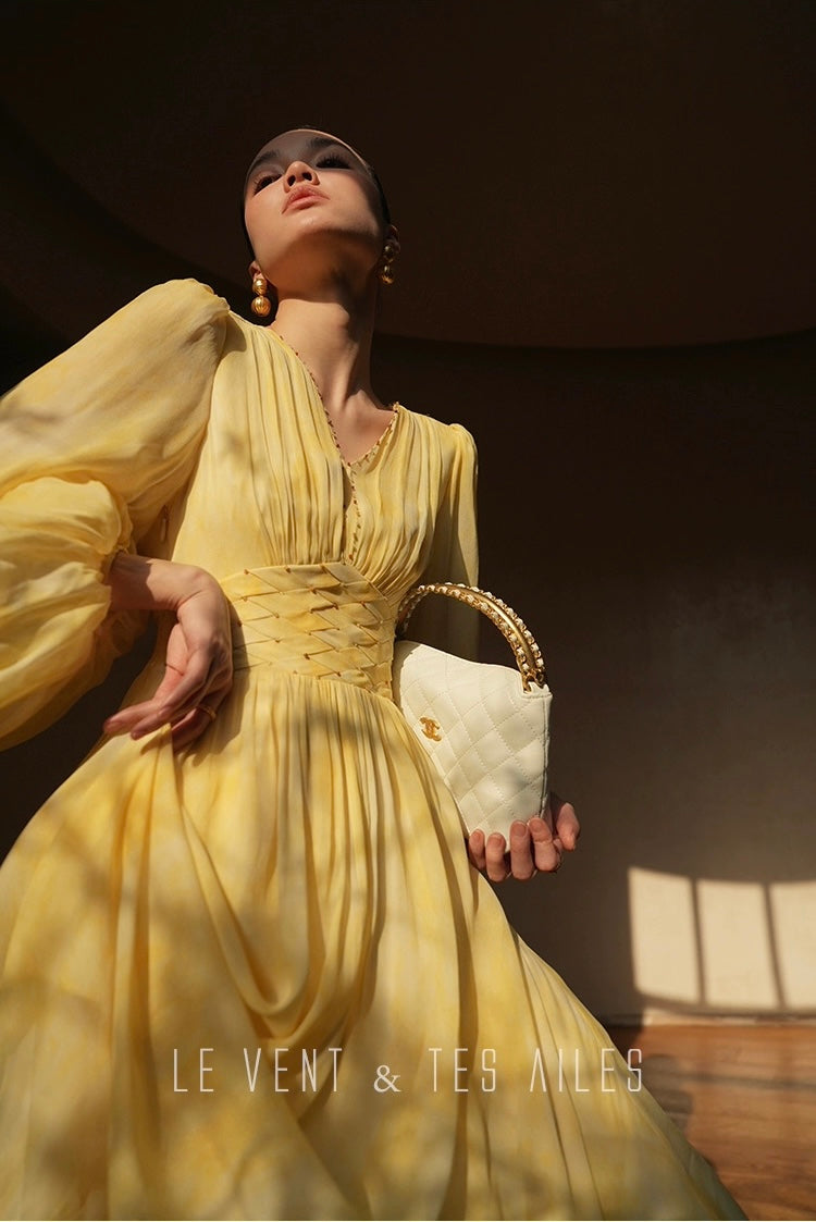 LE VENT & TES AILES | Marigold Muse Long Dress