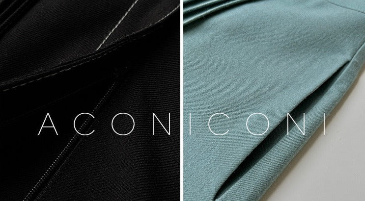 Aconiconi｜Vintage Wide Leg Pants