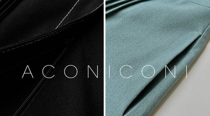 Aconiconi｜Vintage Wide Leg Pants