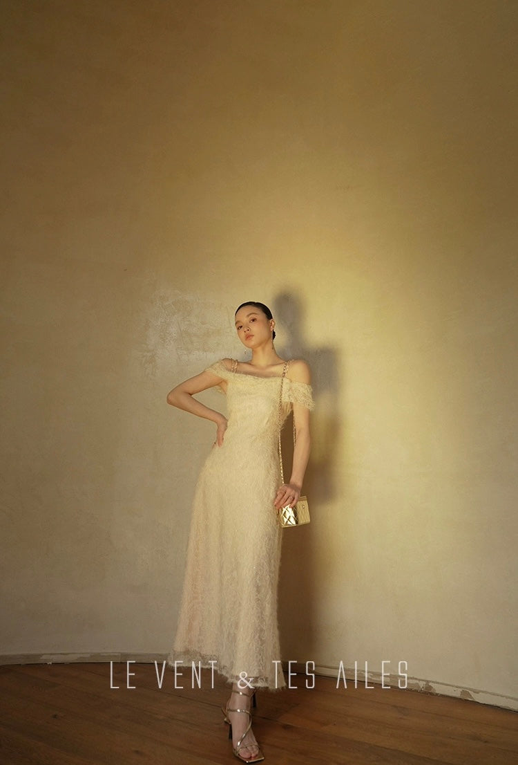 LE VENT & TES AILES | Vienna Whisper Off Shoulder Dress