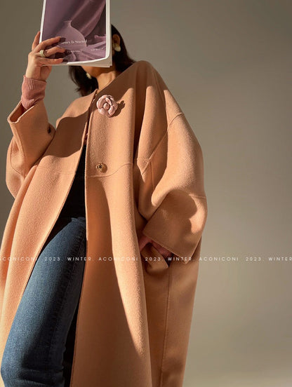 Aconiconi | Soft Lover Double Faced Premium Wool Coat