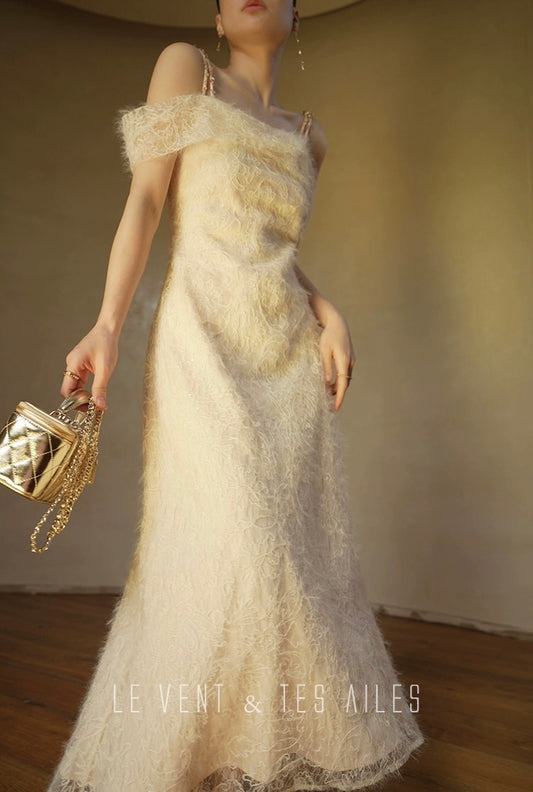 LE VENT & TES AILES | Vienna Whisper Off Shoulder Dress
