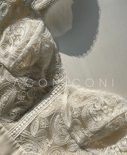Aconiconi | White Jasmine Luxury Dress