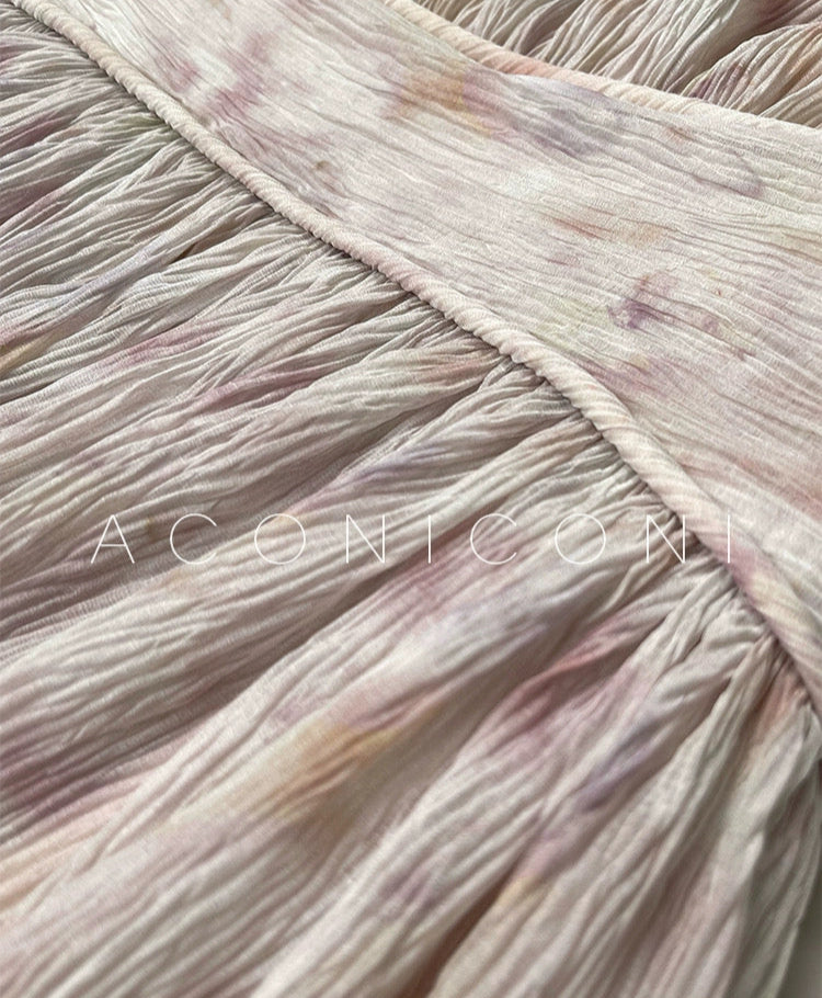 Aconiconi | Blush Reverie Short Dress